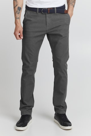 INDICODE JEANS Regular Chino Pants 'Figus' in Grey: front
