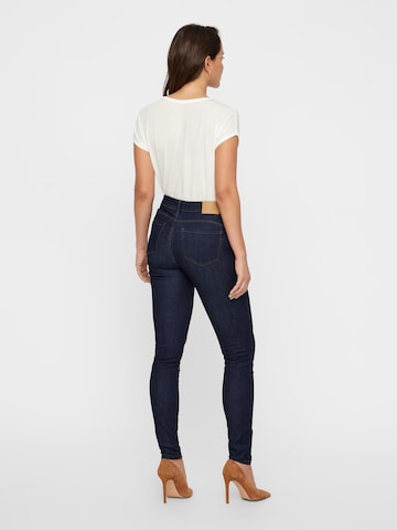 Skinny Jeans 'Seven' de la VERO MODA pe albastru