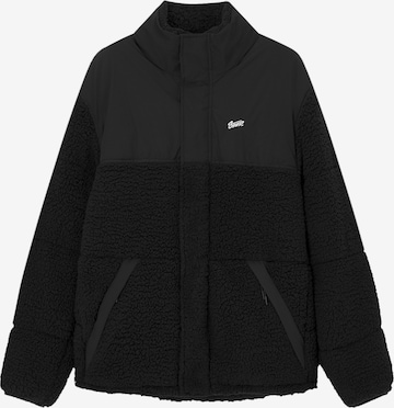 Veste mi-saison Pull&Bear en noir : devant