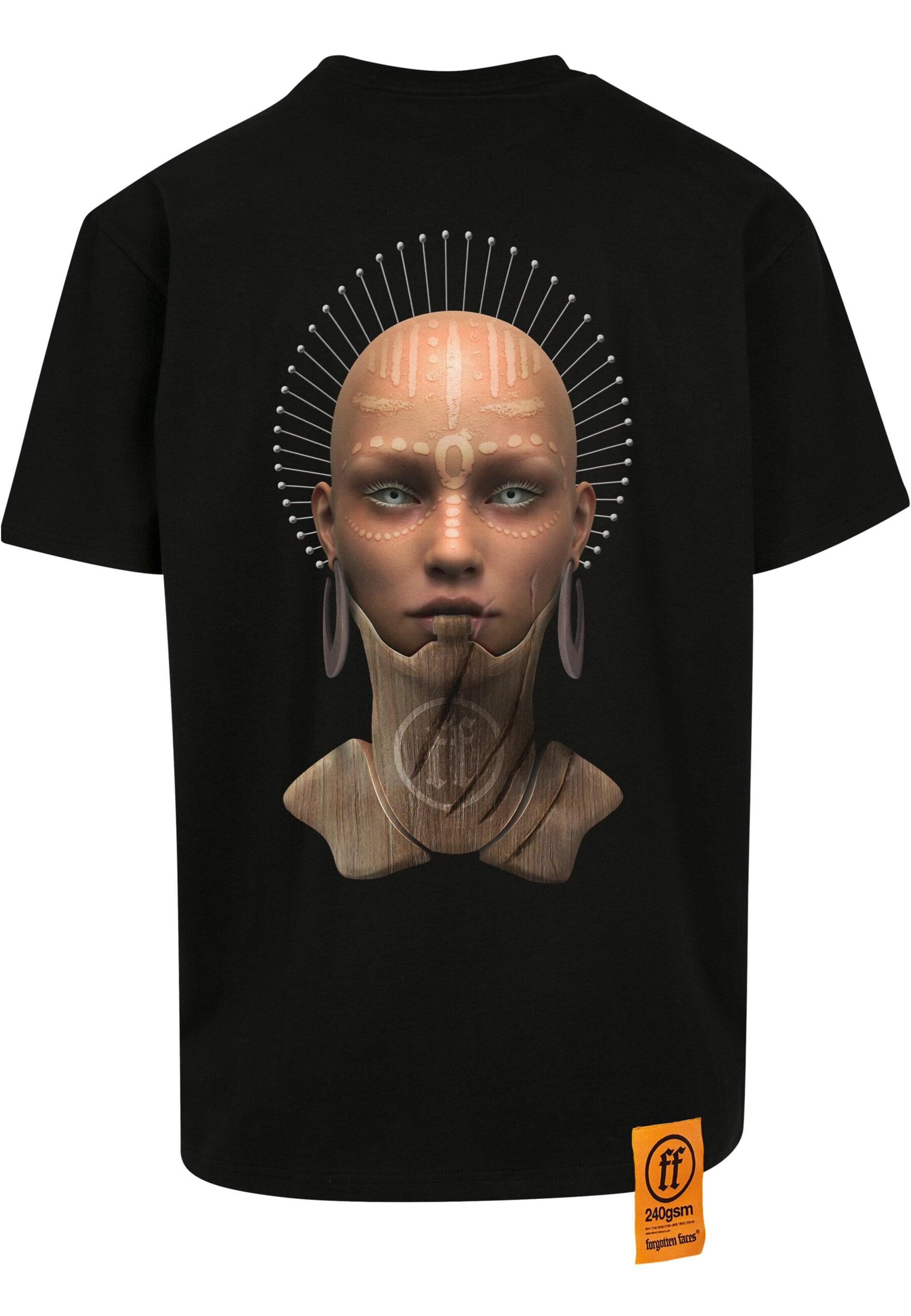 Forgotten Faces Тениска 'Apocalypto' в черно