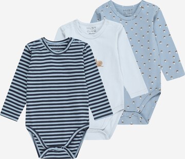 Tutina / body per bambino di Hust & Claire in blu: frontale