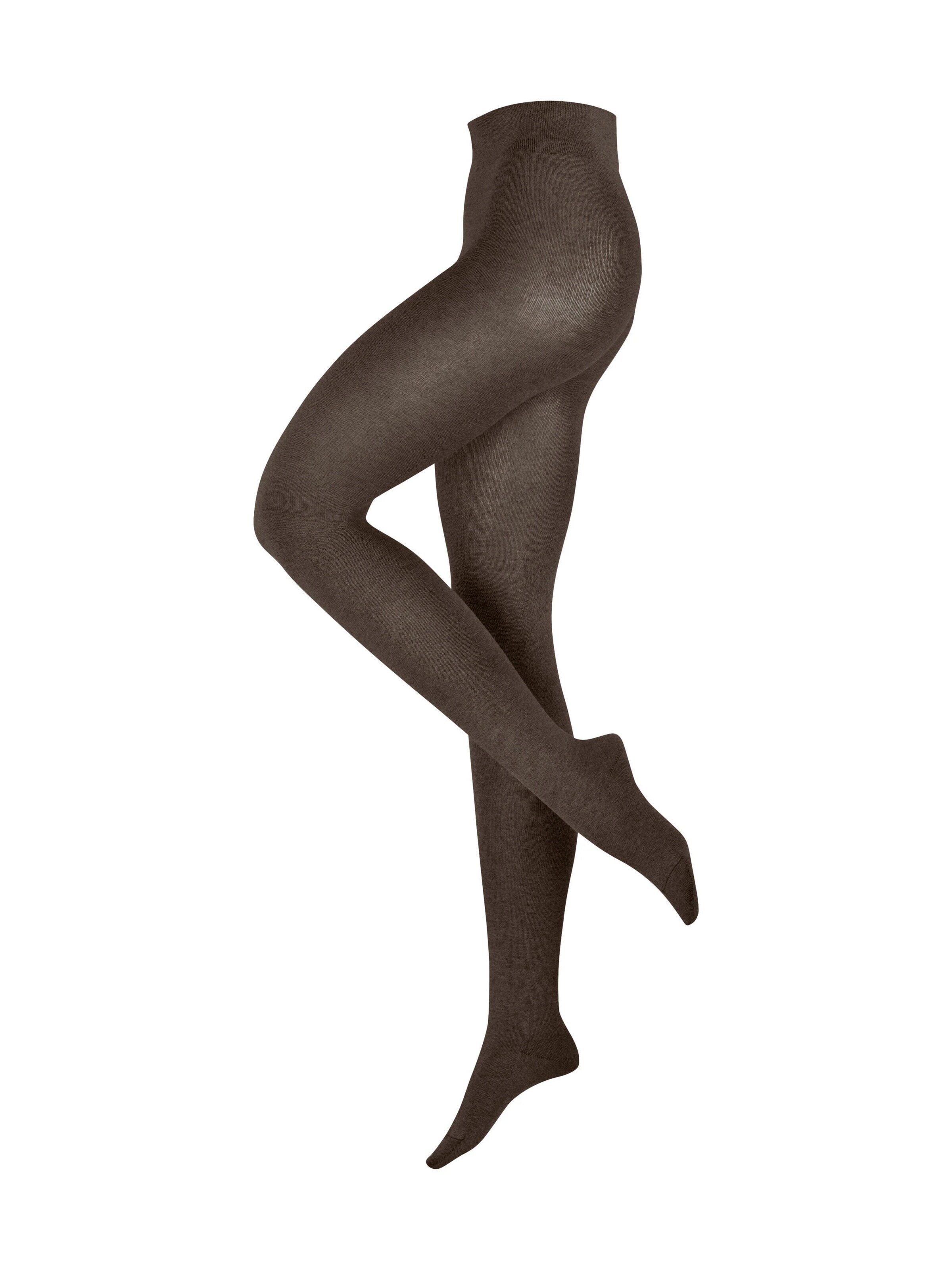 ESPRIT Strumpfhose 'Plain'‌‌‌ in Braun: Vorderseite
