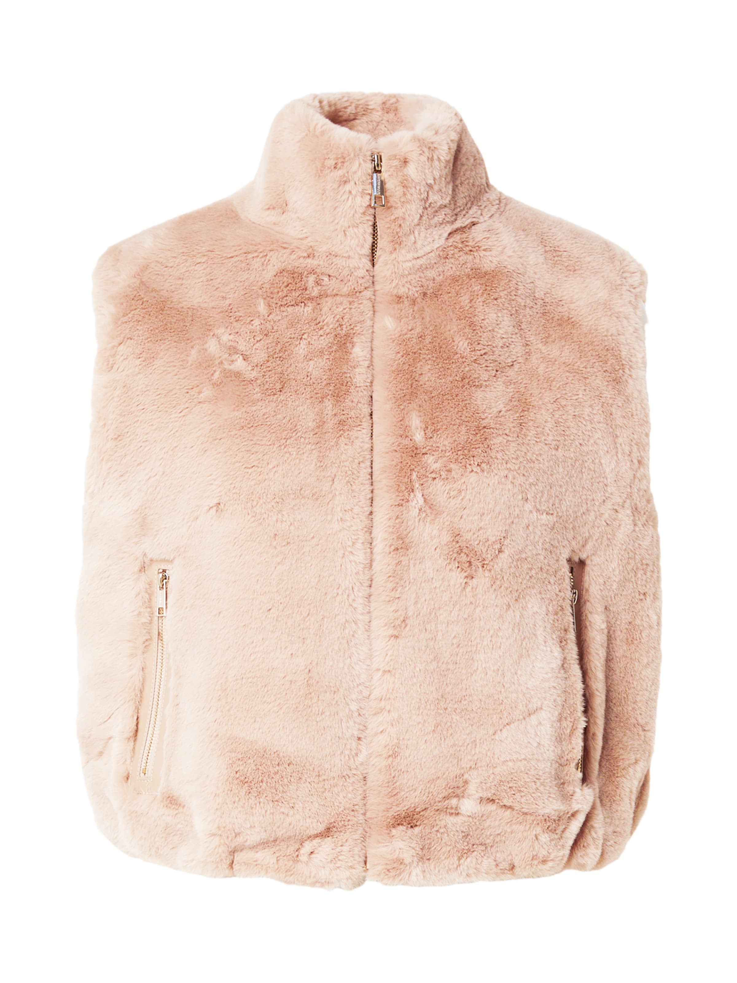 RINO & PELLE Vest 'Nikki' in Beige: front