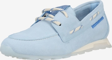 Mocassin Hispanitas en bleu : devant