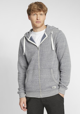 BLEND Zip-Up Hoodie 'Nix' in Blue: front