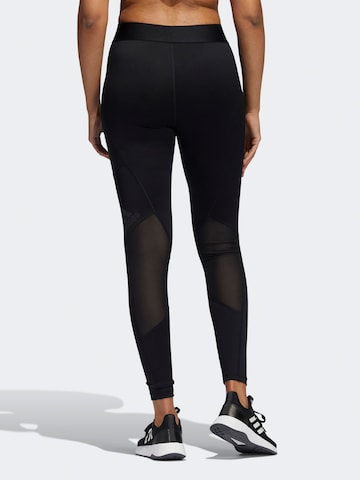ADIDAS SPORTSWEAR Slim fit Workout Pants 'TECHFIT STG 78' in Black