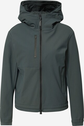 Krakatau Between-Season Jacket in Green: front