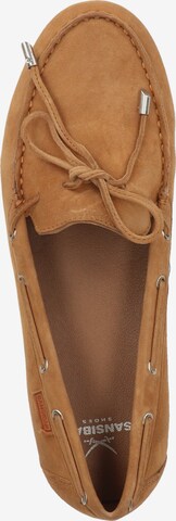 SANSIBAR Moccasins in Brown