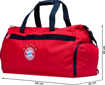 FC BAYERN MÜNCHEN Sports Bag 'FC Bayern München' in Red