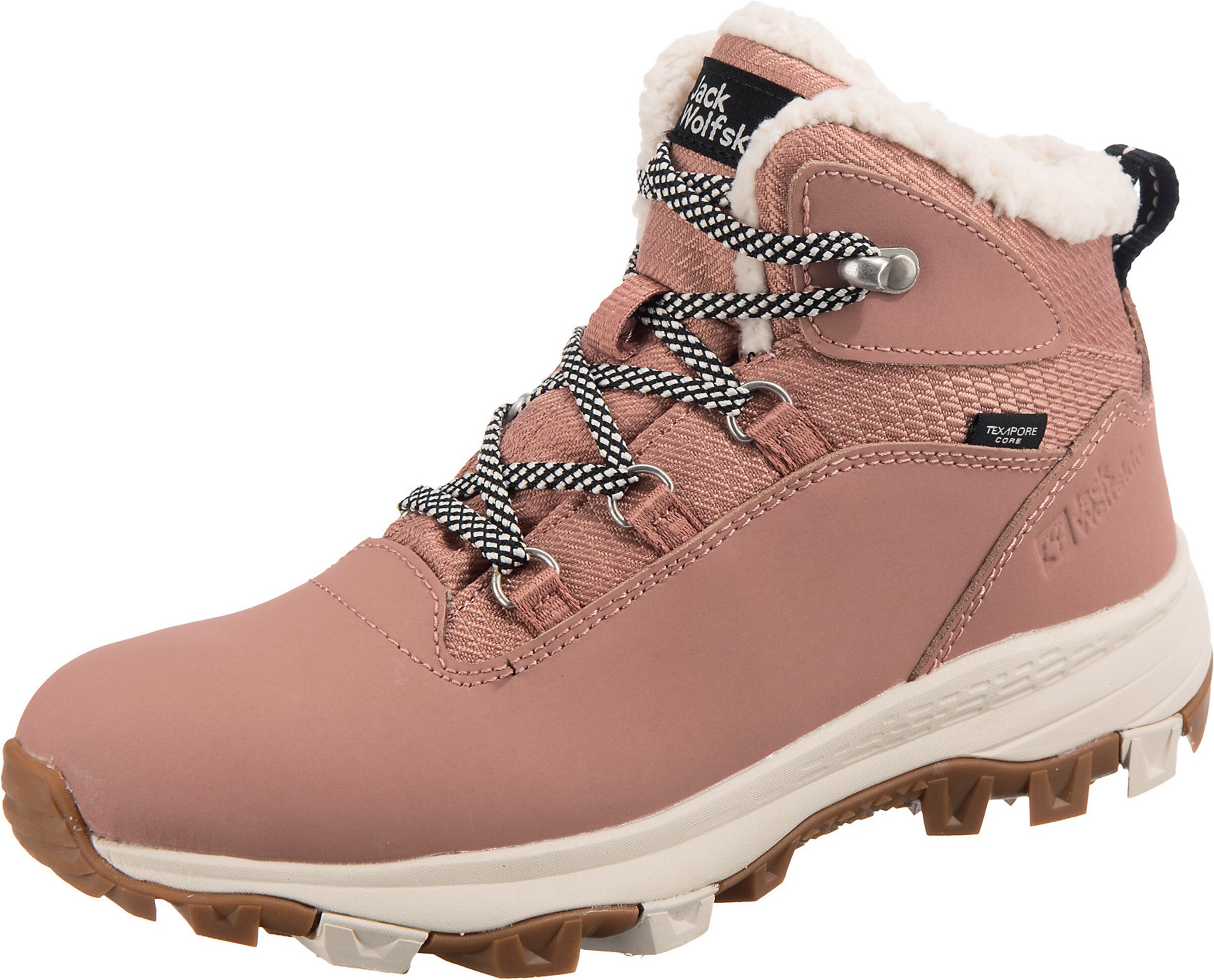 JACK WOLFSKIN Boots 'Everquest' in Pink: front