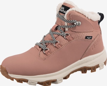 JACK WOLFSKIN Boots 'Everquest' in Pink: front