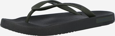 Emporio Armani Zehentrenner 'SHOES BEACHWEAR' in grün, Produktansicht