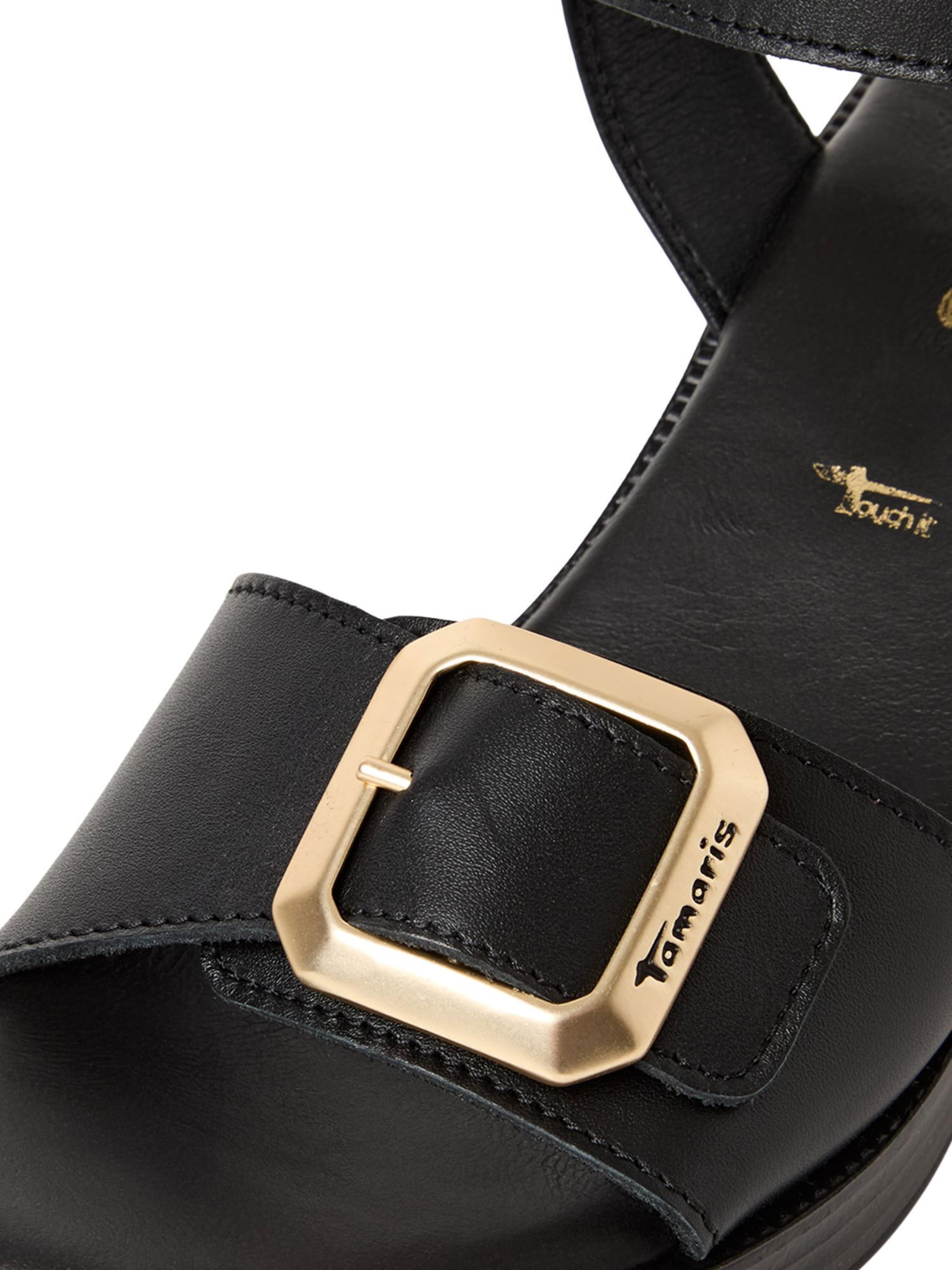 Tamaris Riemensandale in Schwarz