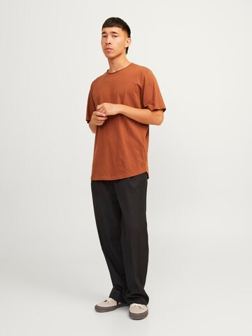 Maglietta 'JJEBasher' di JACK & JONES in marrone