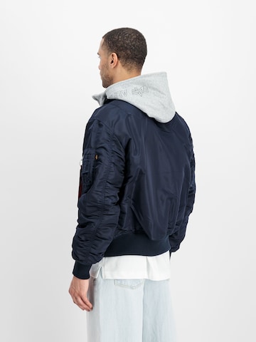 ALPHA INDUSTRIES Kurtka przejściowa 'MA-1 D-Tec' w kolorze niebieski