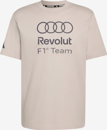 ADIDAS PERFORMANCE Funktionsshirt 'Audi Formula One Team DNA' in Weiß: Vorderseite