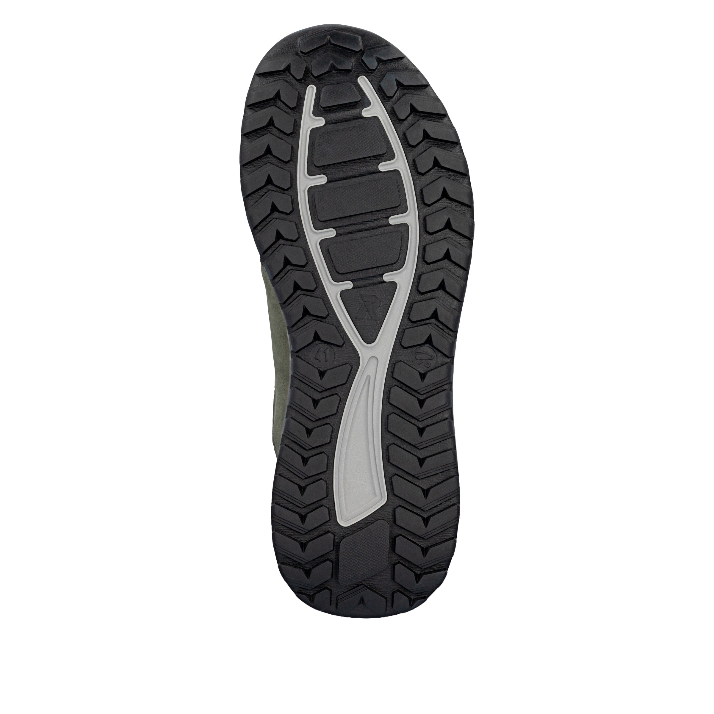 Baskets basses Rieker en vert