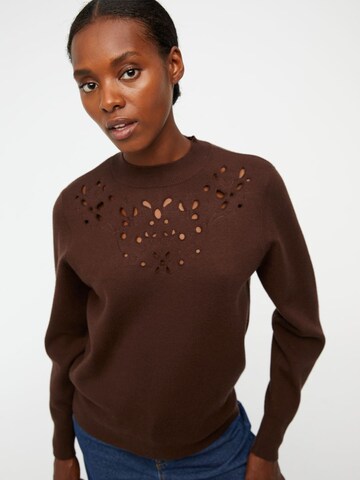 Pull-over OBJECT en marron