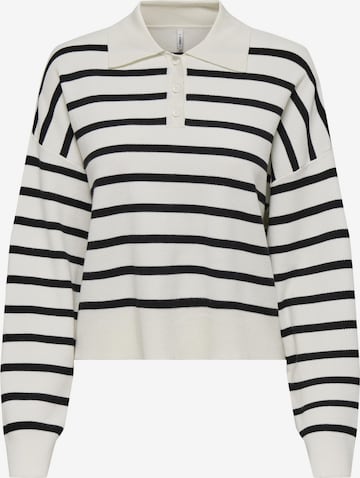 ONLY - Camiseta en blanco: frente