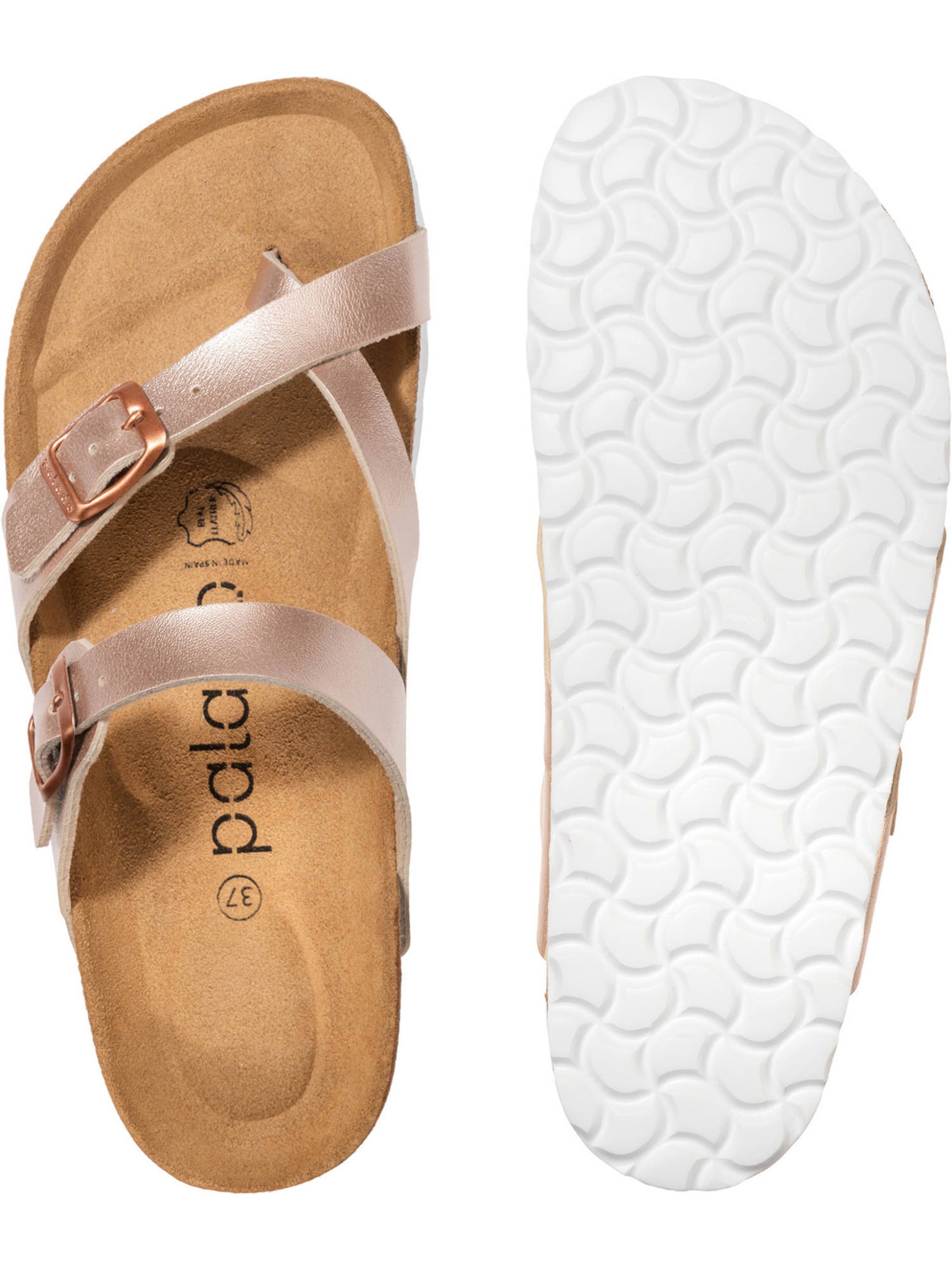 Palado T-bar sandals 'Cres' in Pink