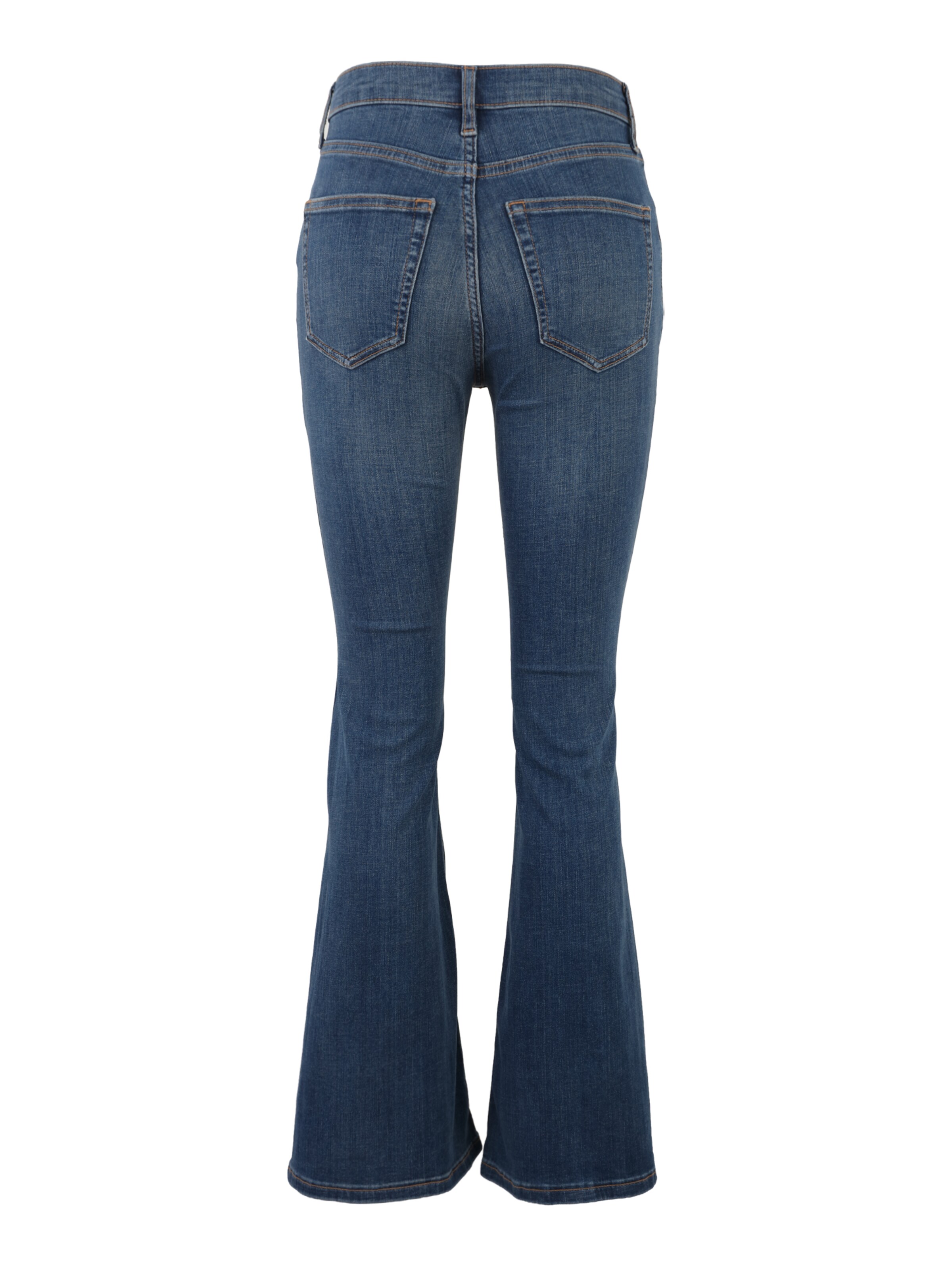 zils TOPSHOP Plati gali Džinsi 'JAMIE'