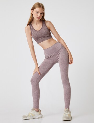 Koton Skinny Leggings in Purple