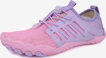 DOTALES Sneaker low 'DOTALES - SlipStep Barfußschuhe' in Pink: Vorderseite