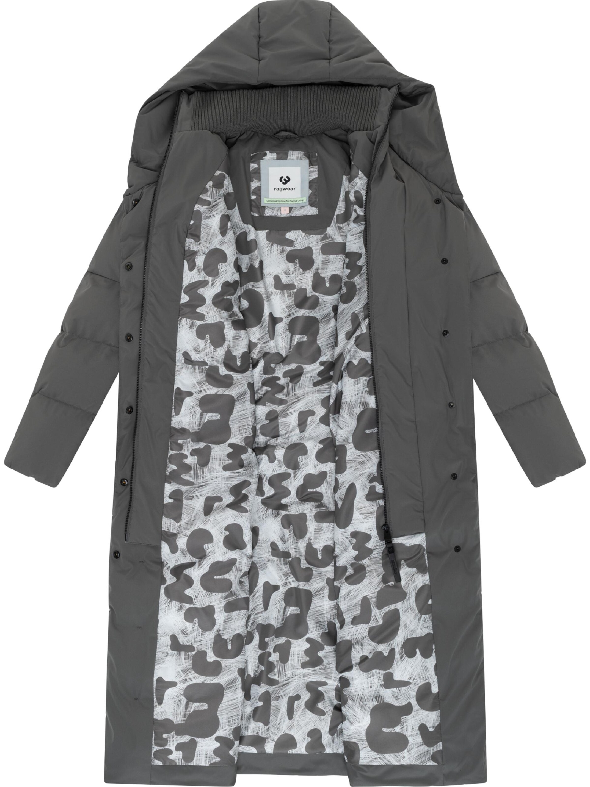Ragwear Wintermantel 'Niani' in Grau