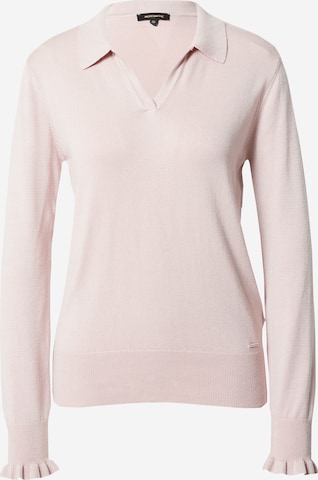 Pull-over MORE & MORE en rose : devant