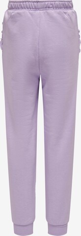 KIDS ONLY Tapered Broek in Lila