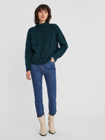 VERO MODA Sweter 'Daisy' w kolorze zielony