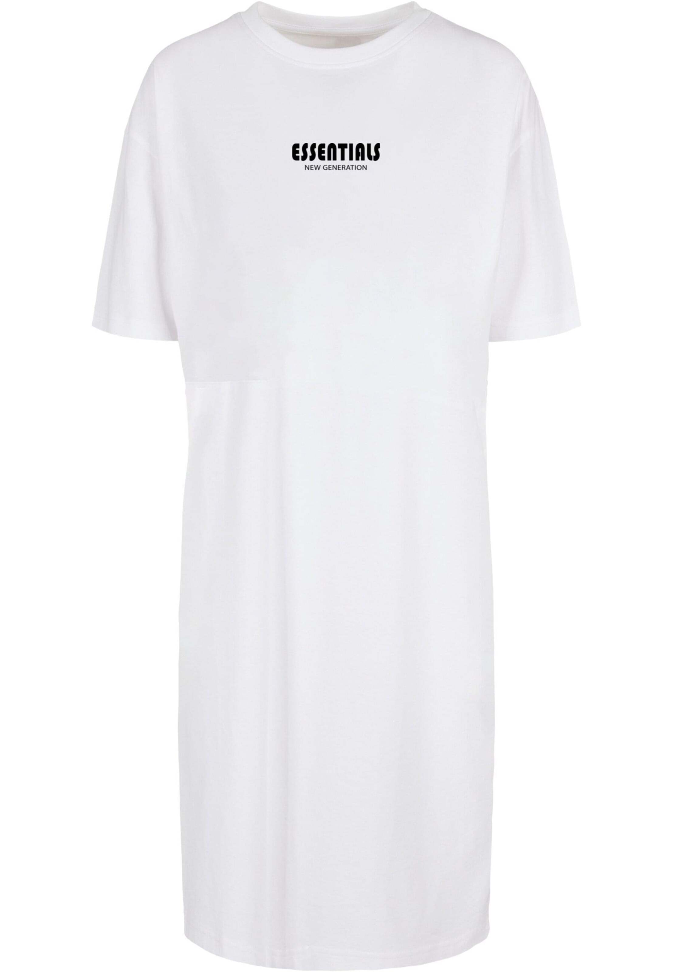 Merchcode Kleid 'Essentials New Generation' in Weiß: Vorderseite