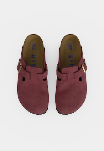 BIRKENSTOCK Pantolette 'Boston' in Rot
