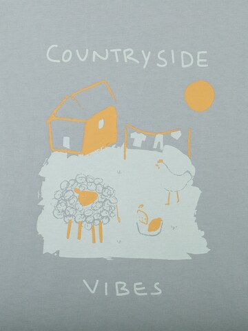 KNOT T-Shirt 'Countryside' in Grün