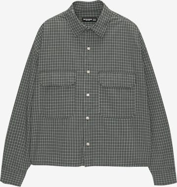 Pull&Bear Košeľa - Zelená: predná strana