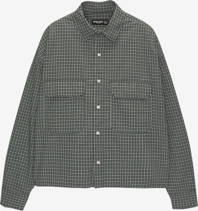 Pull&Bear Košulja u siva / tamno zelena / crna, Pregled proizvoda