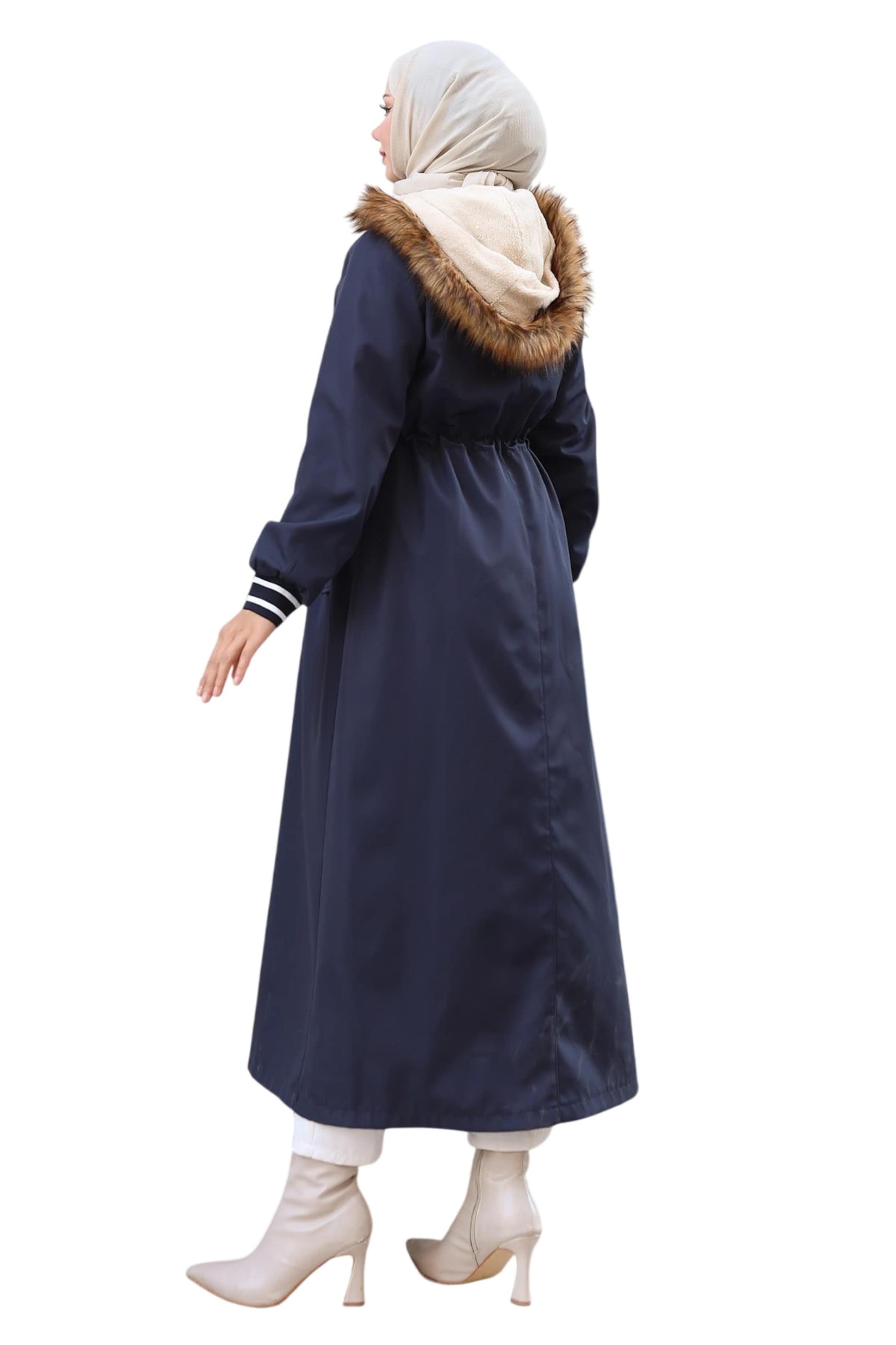 MODAMIHRAM Winter Parka in Blue