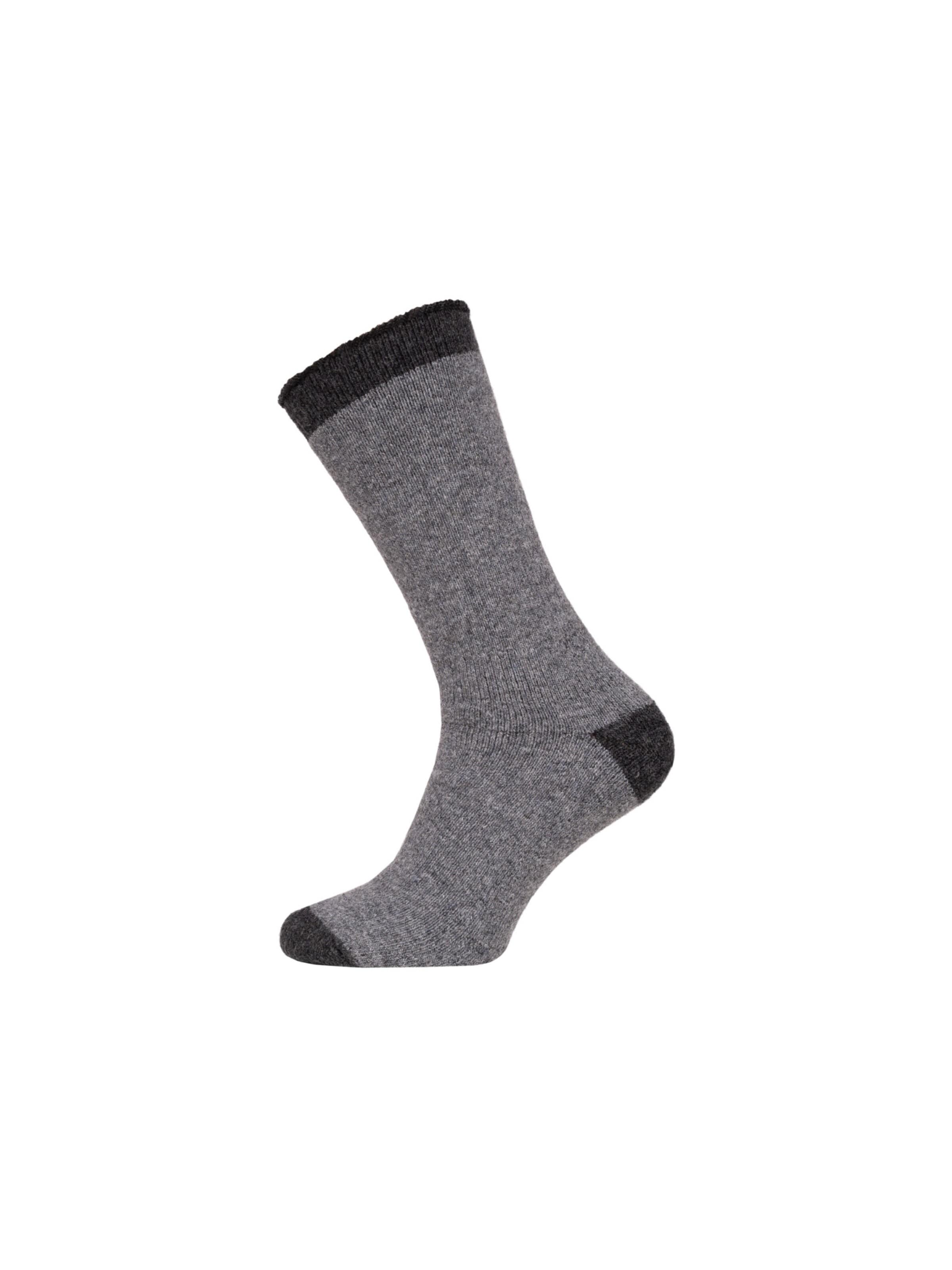 HomeOfSocks Socks 'HOS701' in Grey: front