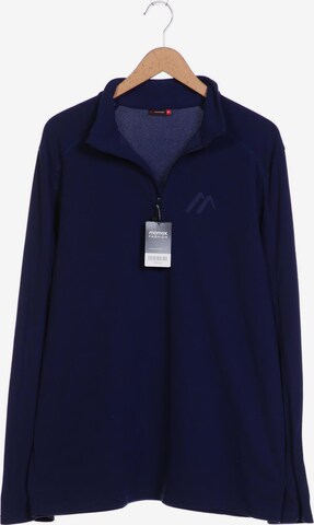 Maier Sports Sweater & Cardigan in XXL in Blue: front