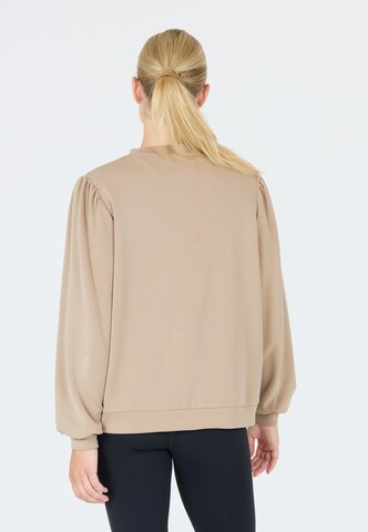 Athlecia Sweatshirt 'Jillnana' in Braun