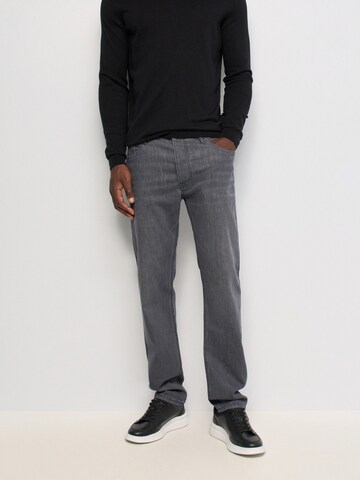 Salsa Jeans Regular Jeans in Grijs: voorkant