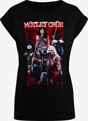 T-shirt 'Motley Crue - Live Montage' Merchcode en noir : devant