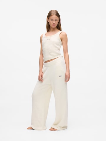 Regular Pantalon Karl Lagerfeld en beige