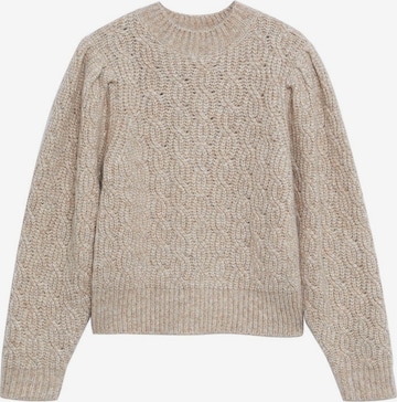 MANGO Sweater 'Trencio' in Beige: front