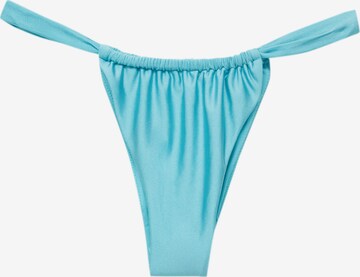 Pull&Bear Bikini bottom in Blue: front