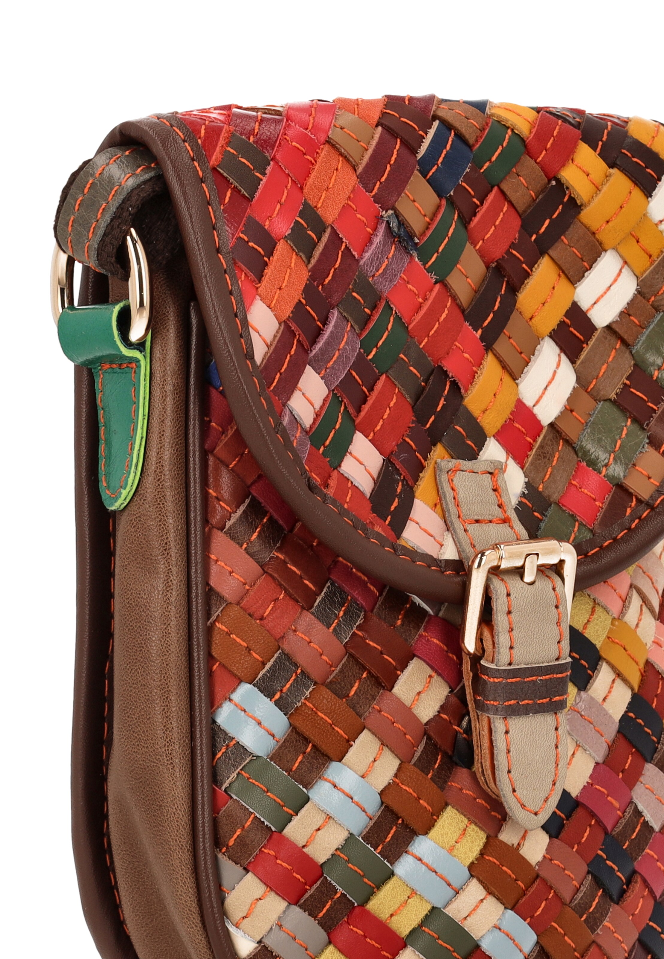 Sac à bandoulière 'Satchel' Gaya en mélange de couleurs