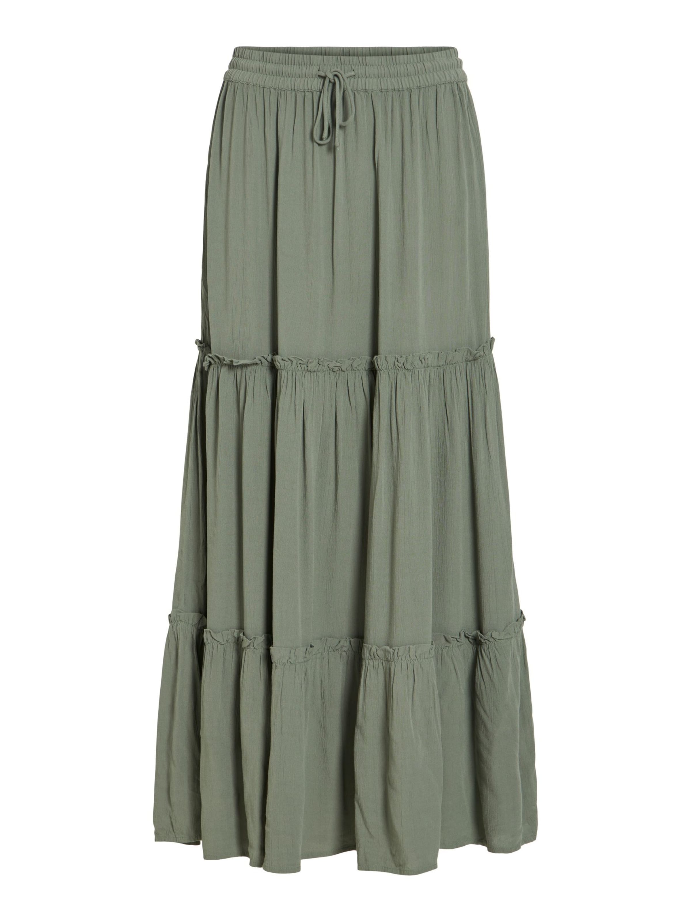 VILA - Falda 'VIMesa' en verde: frente