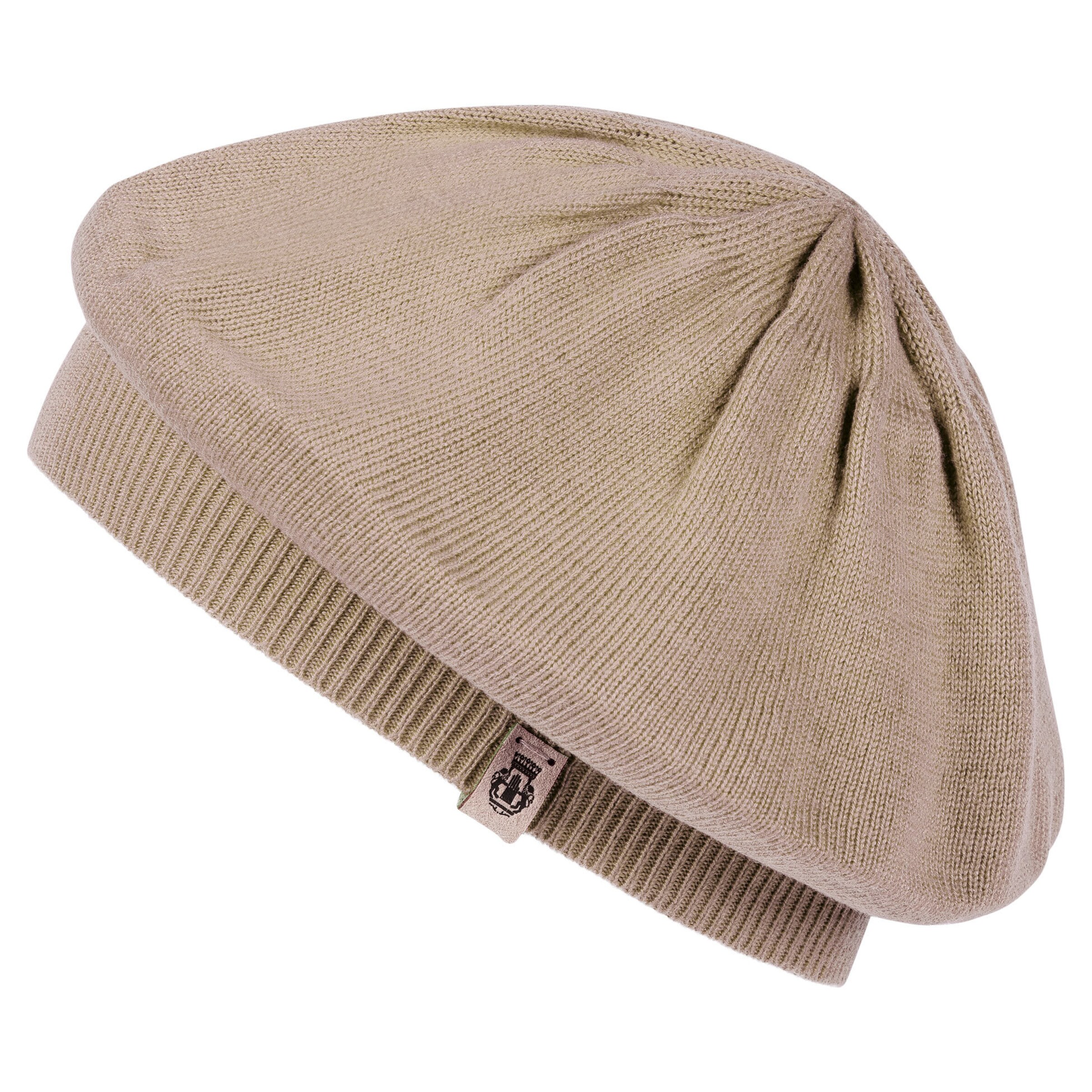 Berretto 'CALAIS' di Roeckl in beige: frontale