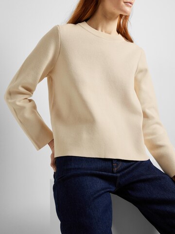 Pull-over SELECTED FEMME en beige