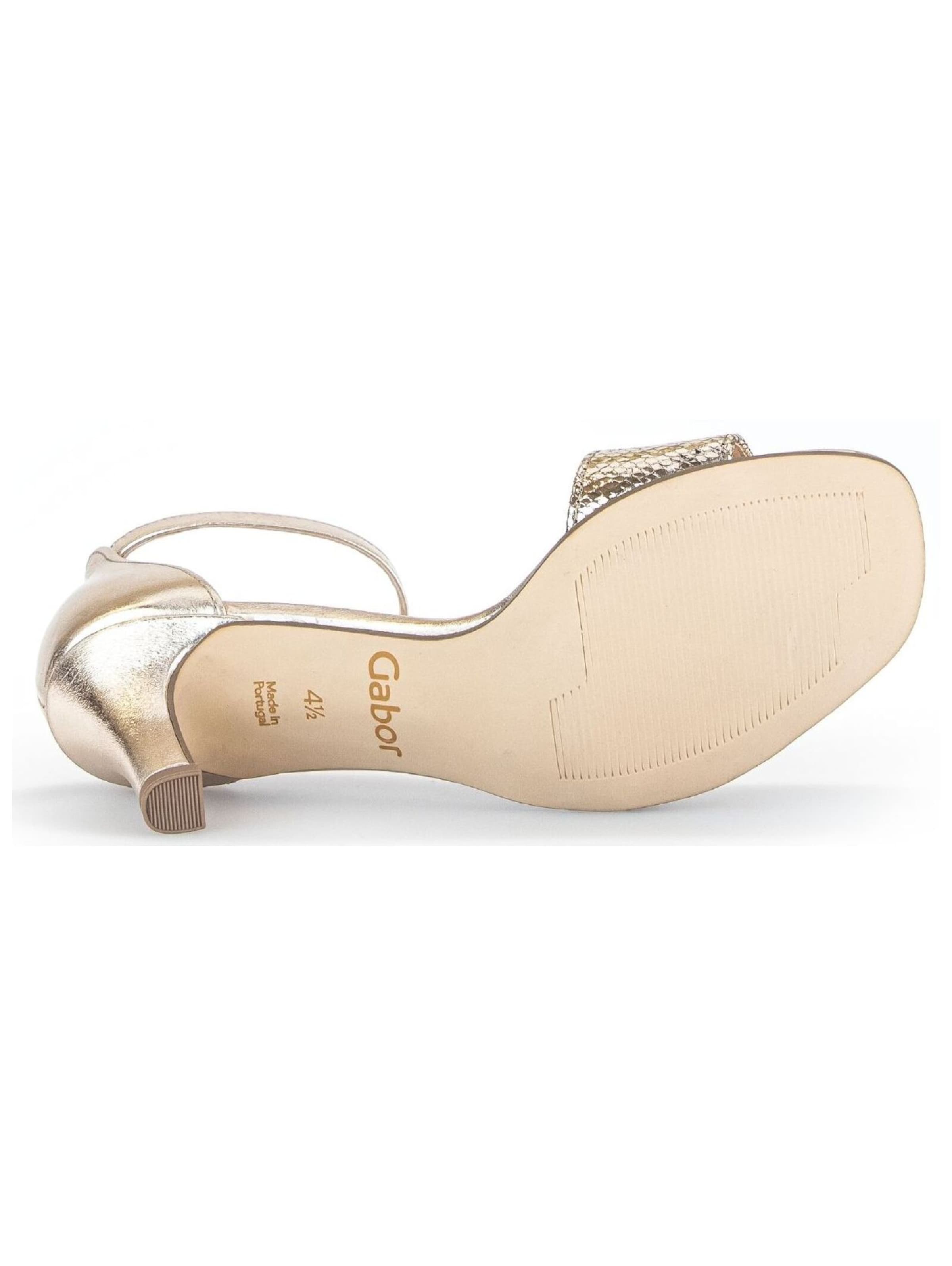 GABOR Sandale in Gold